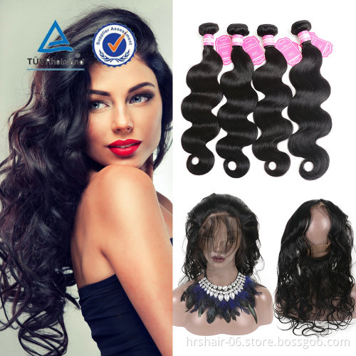 Factory Top Quality Body Wave Indian Remy Hair Wholesale Tape In human hair extension 3 bundles hair weaving